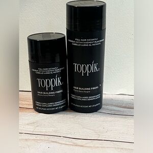 Toppik Hair Building Fibers 12g Fill In Fine or Thinning Hair Instantly Black